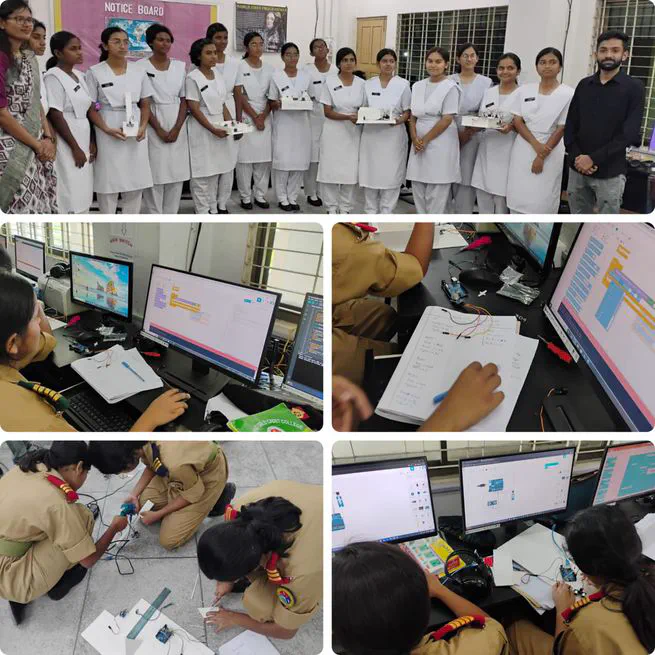 🤖 Conducted Robotics Workshop at Cadet College – Inspiring Future Innovators